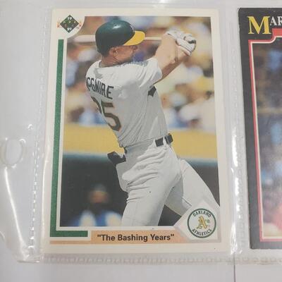 Mark Mcguire lot of 9 cards