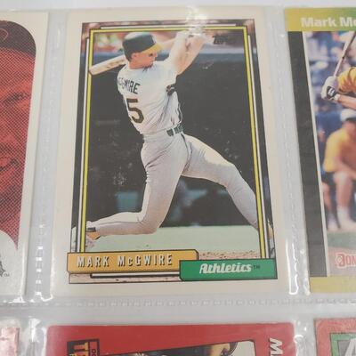 Mark Mcguire lot of 9 cards