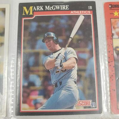 Mark Mcguire lot of 9 cards