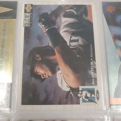 Ken griffey Jr lot of 9 cards