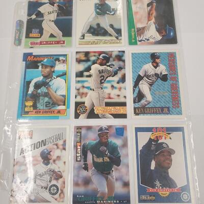 Ken griffey Jr card lot of 9