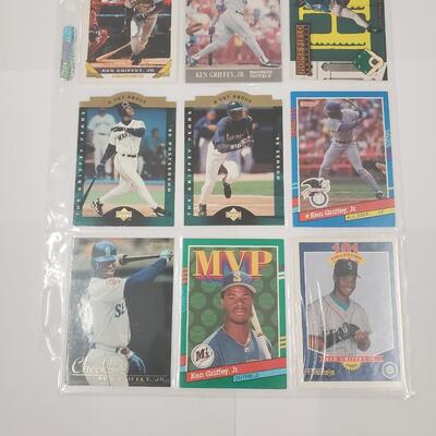 Ken griffey Jr card lot of 9