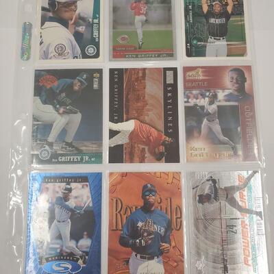Ken griffey Jr card lot of 9