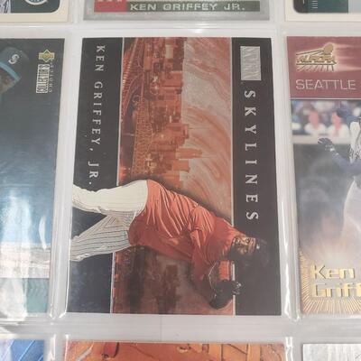 Ken griffey Jr card lot of 9