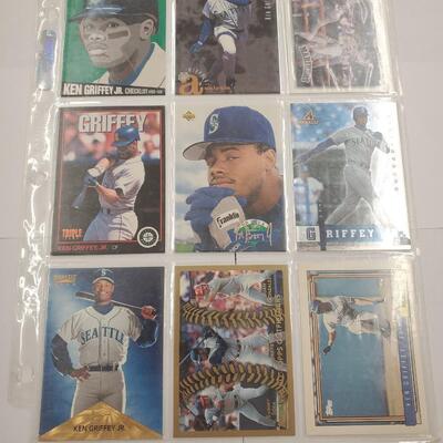 Ken griffey Jr card lot of 9