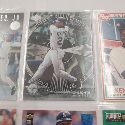Ken griffey Jr card lot of 9