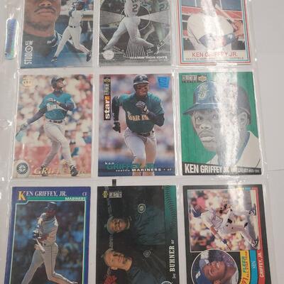 Ken griffey Jr card lot of 9