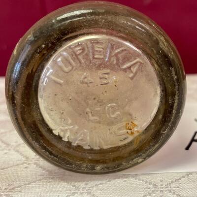 Dr Pepper 6.5 oz â€œgood for lifeâ€w/ Topeka, Ks. On bottom
