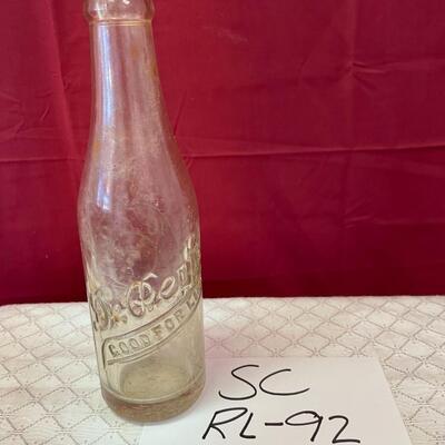 Dr Pepper 6.5 oz â€œgood for lifeâ€w/ Topeka, Ks. On bottom