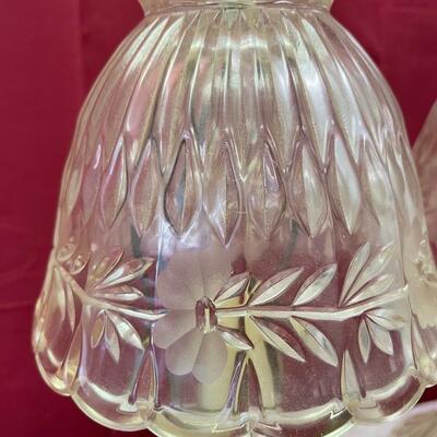 Set of 2 vintage Princess House Lamps