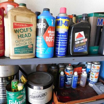 MONSTER LOT Automotive Cleaners VINTAGE OIL CAN +++