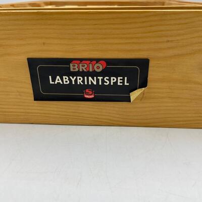 Labyrinth wooden marble maze