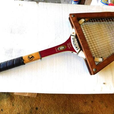 Vintage Wood Pancho Gonzalez Tennis Racket