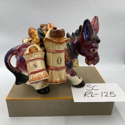 Vintage Japanese salt,pepper, oil and vinegar set