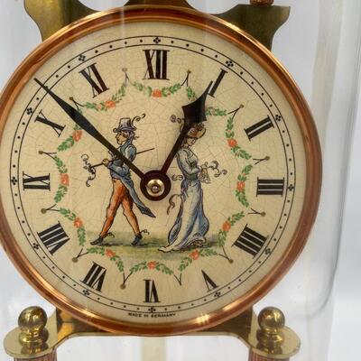Copper anniversary clock