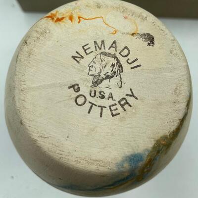 Nemadji pottery vase