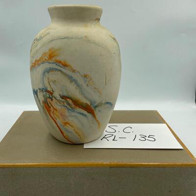 Nemadji pottery vase