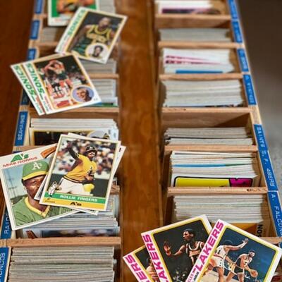Collection of Sports Cards - over 1000