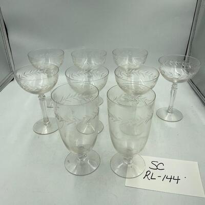 Fostoria Holly pattern