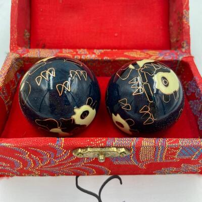Vintage Asian Baoding balls