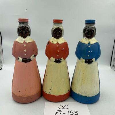 Mrs Buttersworth hand painted syrup collectibles