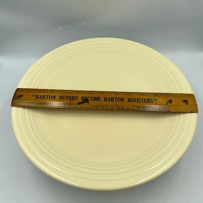 Yellow platter
