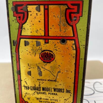 Vintage Benjamin Franklin bank by Louis Marx Co.