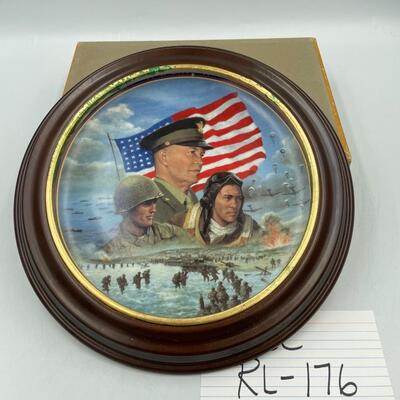 World war 2  D day plate