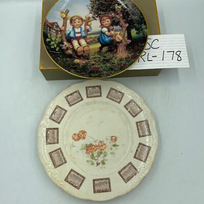 1908 calendar plate/ Hummel plate