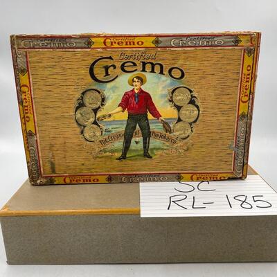 Vintage 1930â€™s Cremo cigar box