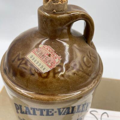 Plate Valley corn whiskey jug