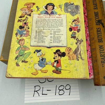 Davy Crockett 1955 Walt Disney book