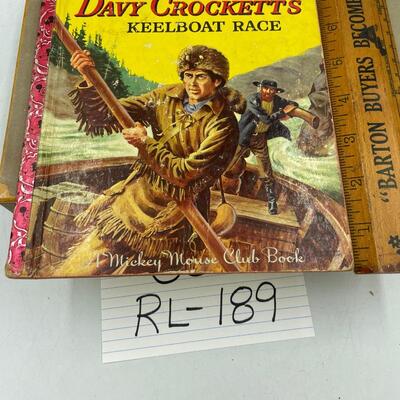 Davy Crockett 1955 Walt Disney book