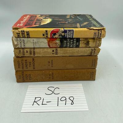 Hardy Boys lot of 5 books