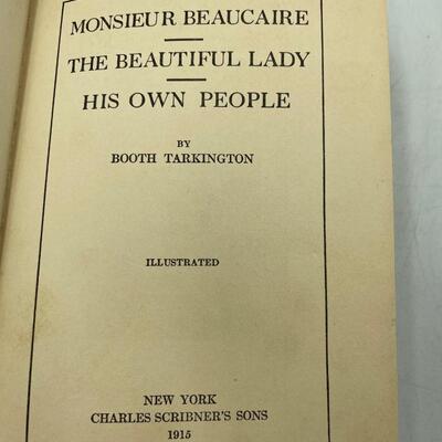 Booth Tarkington lot of 6 books