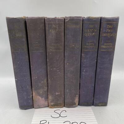 Booth Tarkington lot of 6 books