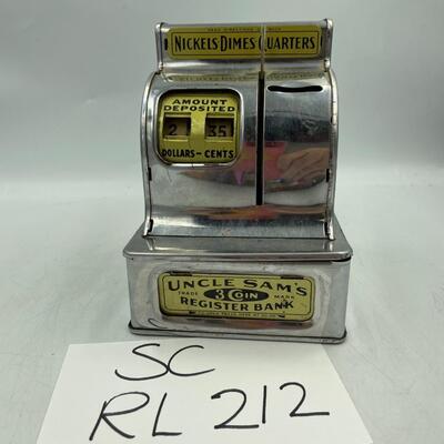 Uncle Samâ€™s 3 coin register
