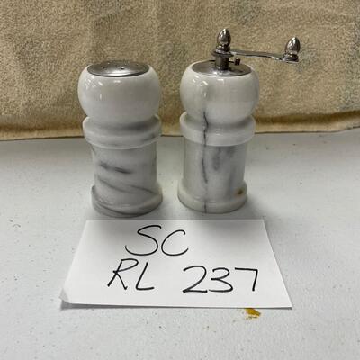 Marble salt and pepper