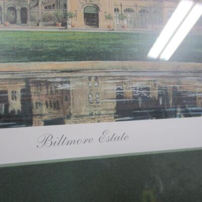 Framed Biltmore Estate Picture