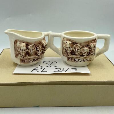Mt. Rushmore Cream and Sugar