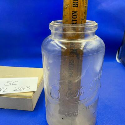 Economy trademark 1/2 gal jar