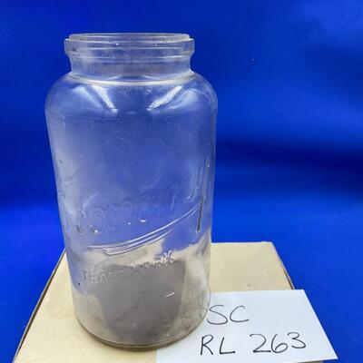 Economy trademark 1/2 gal jar