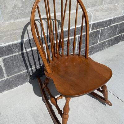 Wooden rocking chair- good condition