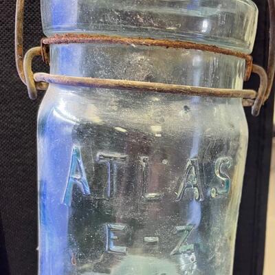 Atlas pt blue jars- set of 3