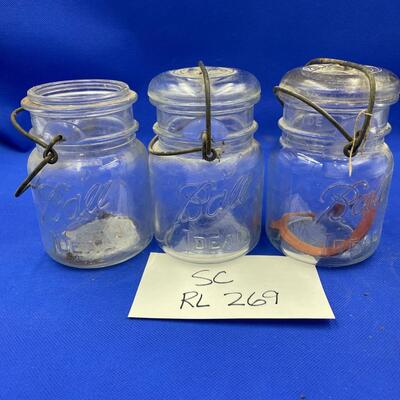 Ball pt jars- set of 4