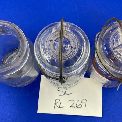 Ball pt jars- set of 4
