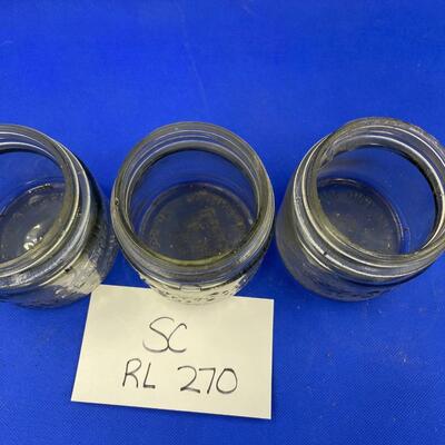Kerr 1/2 pt wide mouth jar-Kerr jars