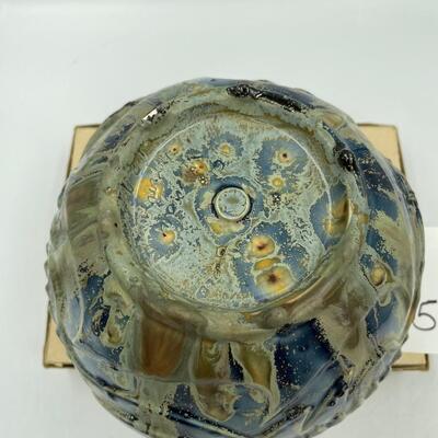 Blue pottery