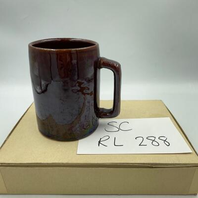 Pabst Milwaukee brown stoneware mug