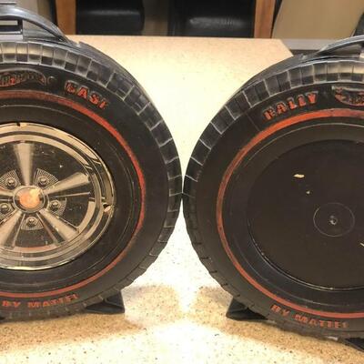 Two Vintage Mattel Hot Wheels Redline Original Wheel Cases. See Pics for condition.